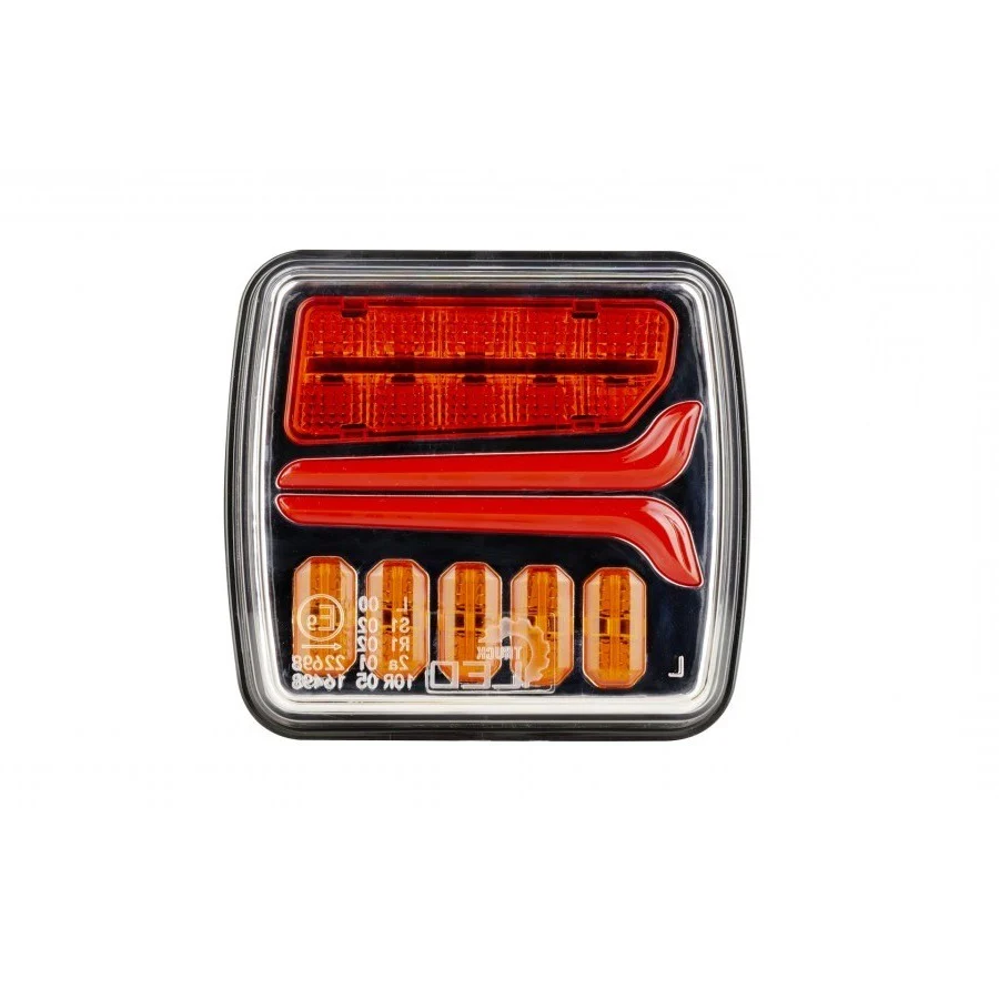 LED achterlichtcombinatie - 12 / 24V - 4 in 1 - 34 LED - Rechts - Afbeelding 2
