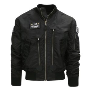 F-35 Flight Jacket in het zwart