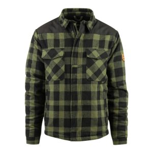 Houthakkers Sherpa jacket in het groen