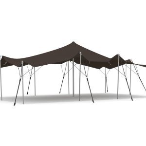 Stretchtent 10,5 x 6m | Touwensets