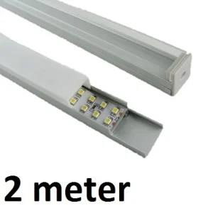 LED Profiel 2 meter - square 7mm